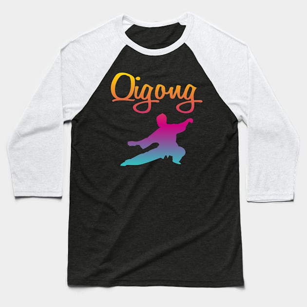 Qigong language Baseball T-Shirt by FromBerlinGift